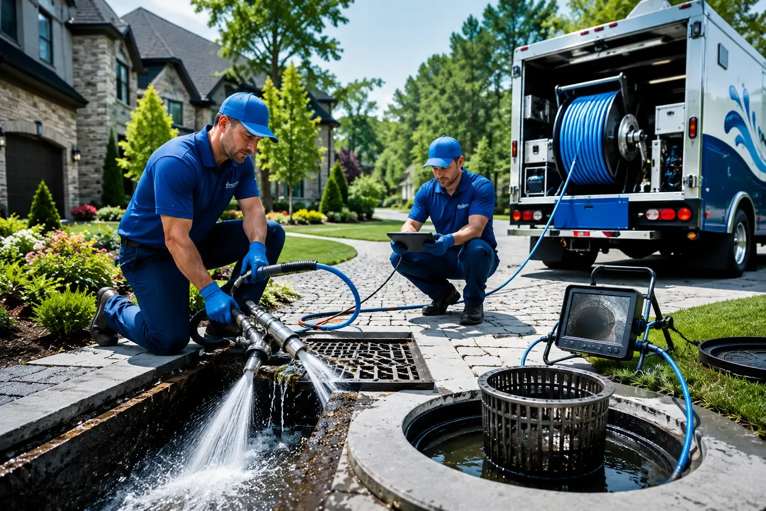 Local outdoor drain cleaning professionals in Ansonia, OH