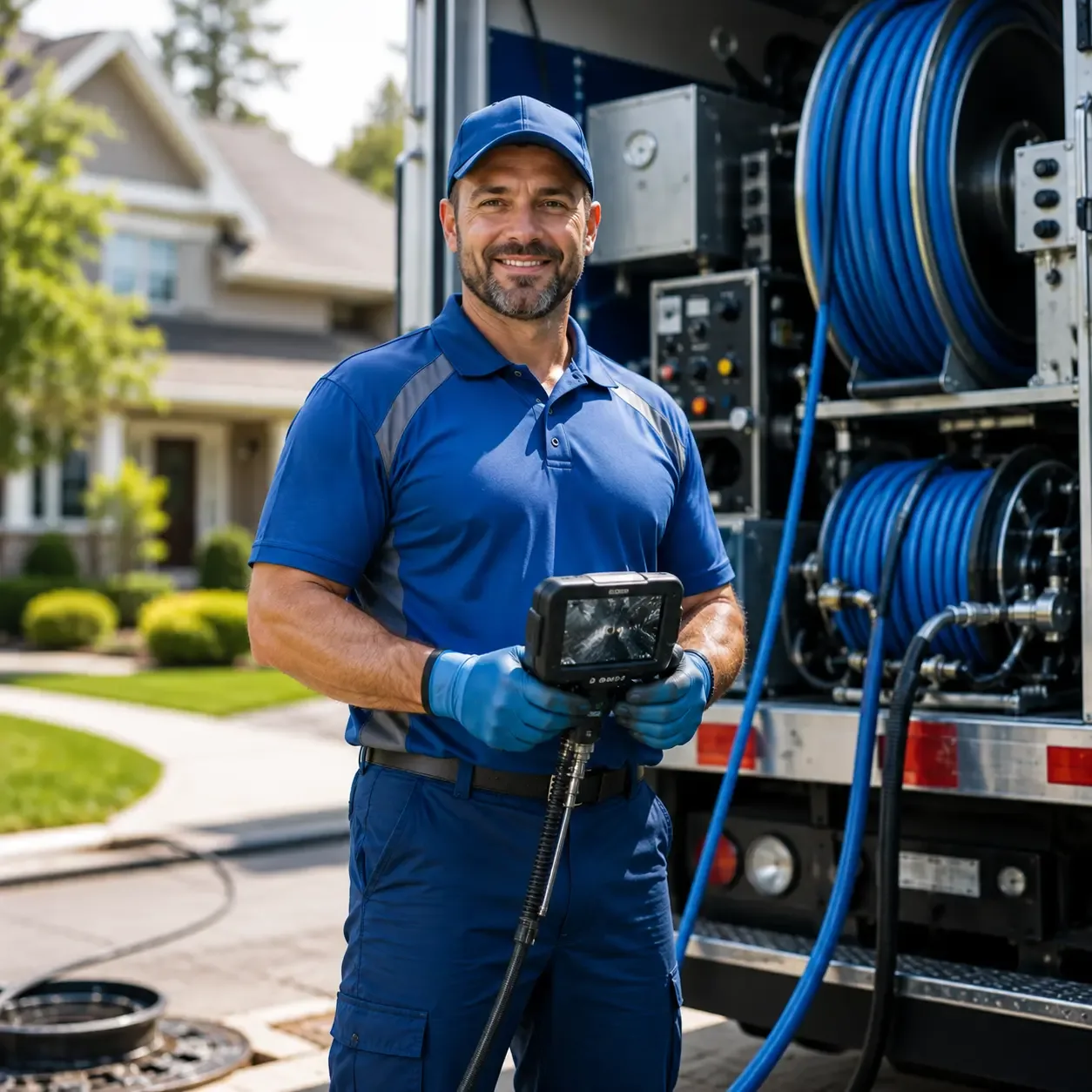 Local outdoor drain cleaning specialists in Ansonia, OH